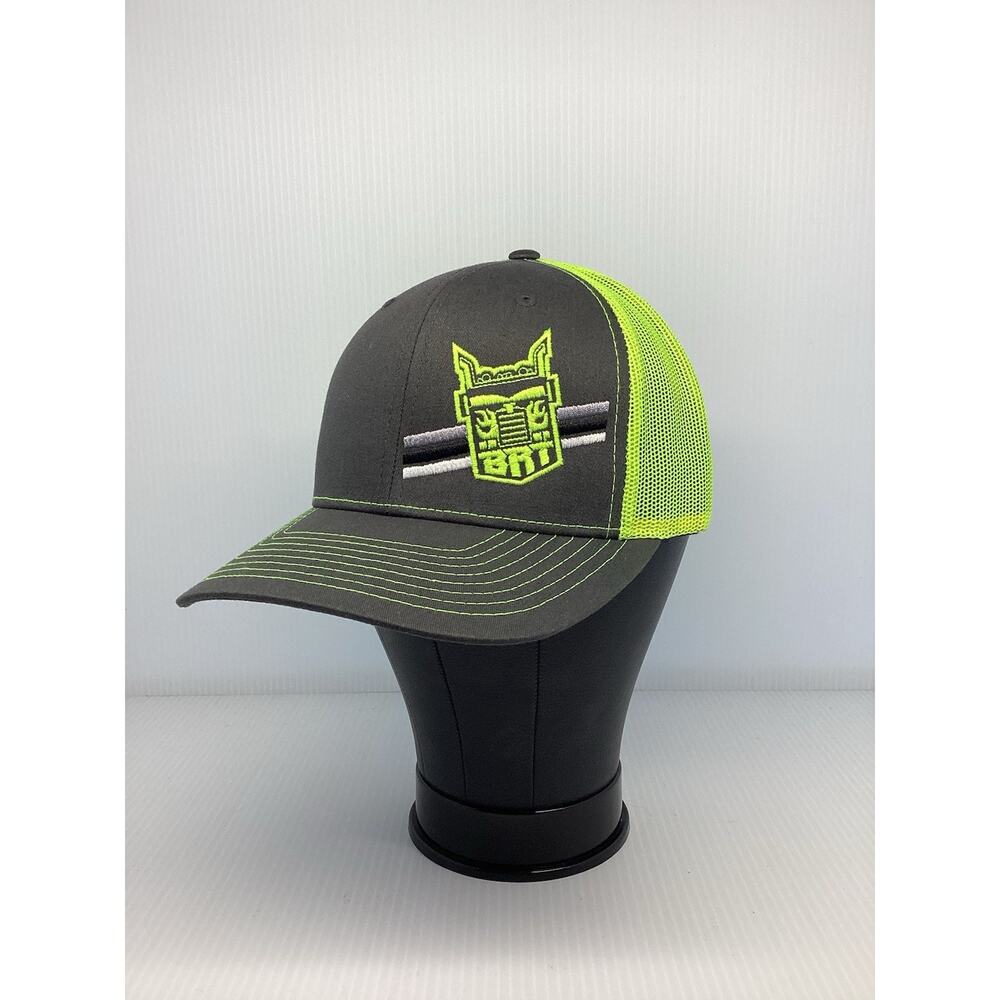 Big Rig Trucks Richardson Gray Green Hat